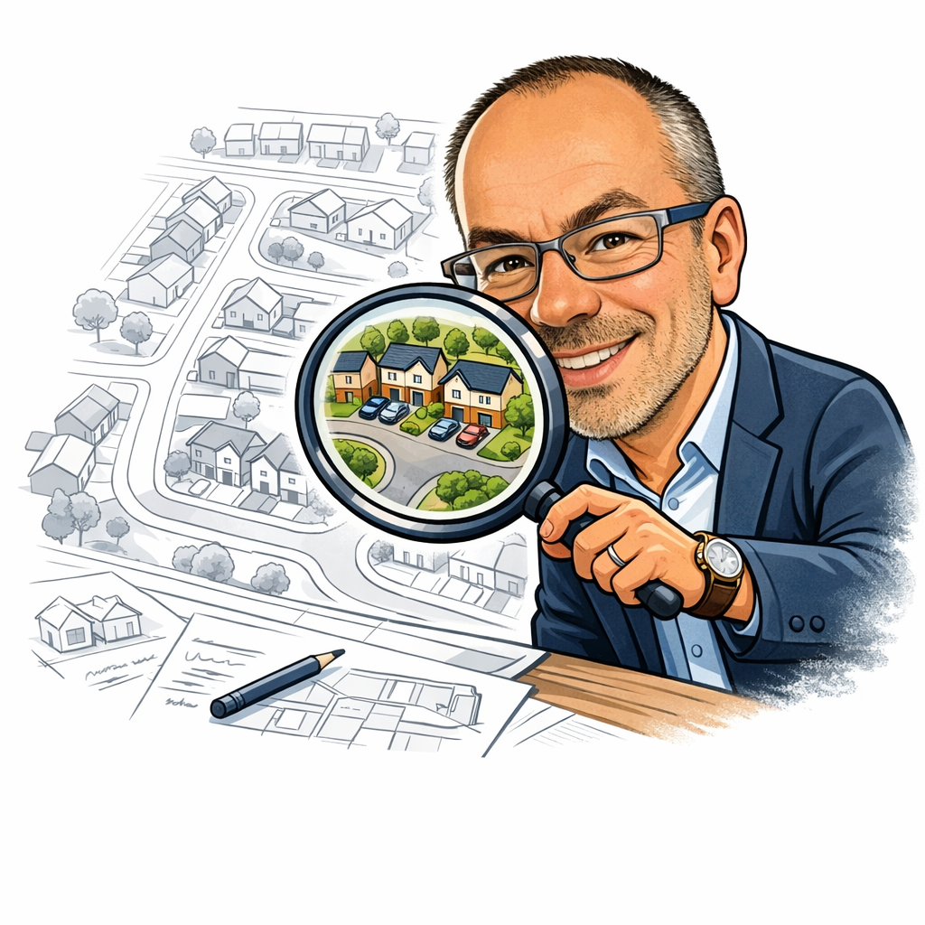 Paul Furner on a site appraisal in the south-west