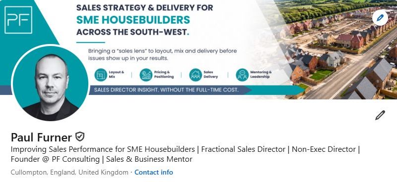 Paul Furner on a site appraisal in the south-west