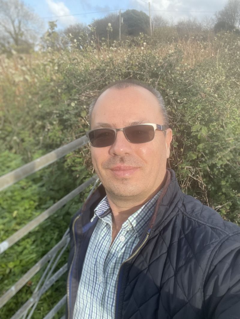 Paul Furner on a site appraisal in the south-west