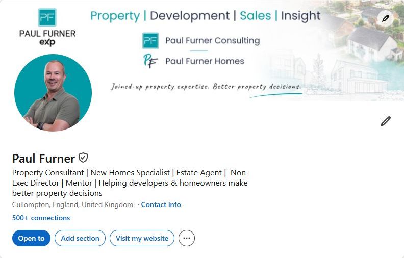 Paul Furner on a site appraisal in the south-west